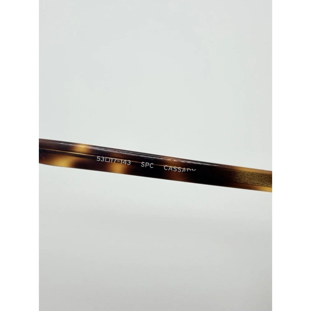 Barton Perreira Cassady Eyeglasses Frames Only Full Rim Tortoise 53•17•143 READ